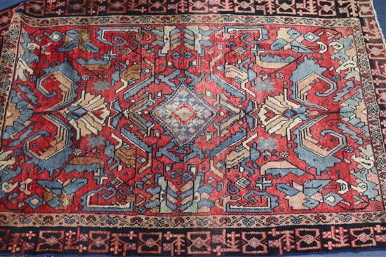 A Hamadan rug, 190cm x 120cm